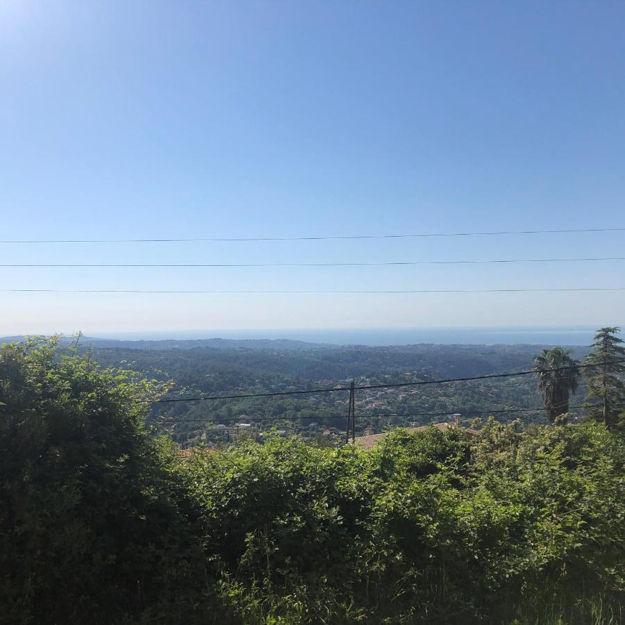 "Aux Balcons Du Riou" Avec Vue Mer 180 Degres Vence Exterior foto